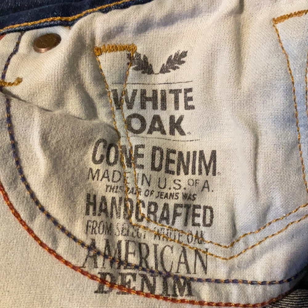 Lucky Brand Brooke Skinny jeans, ankle. SZ0. Made in USA. White Oak Cone Denim - Picture 12 of 13